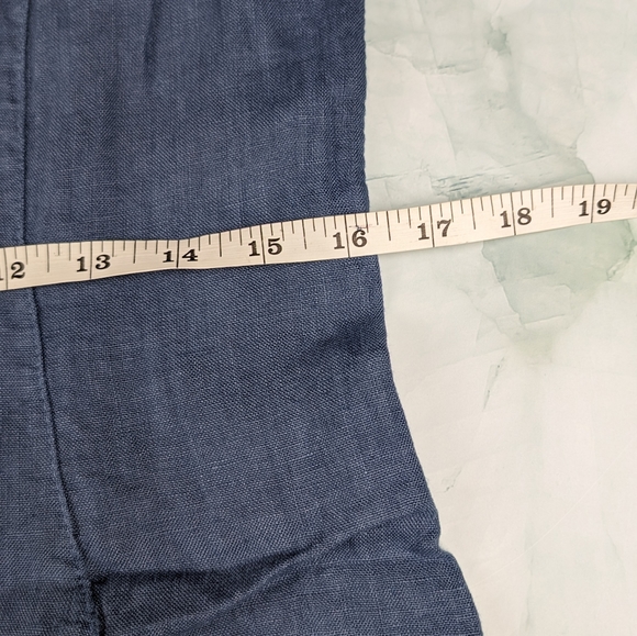 Lina Tomei Italian Linen Dress Medium - Picture 8 of 8